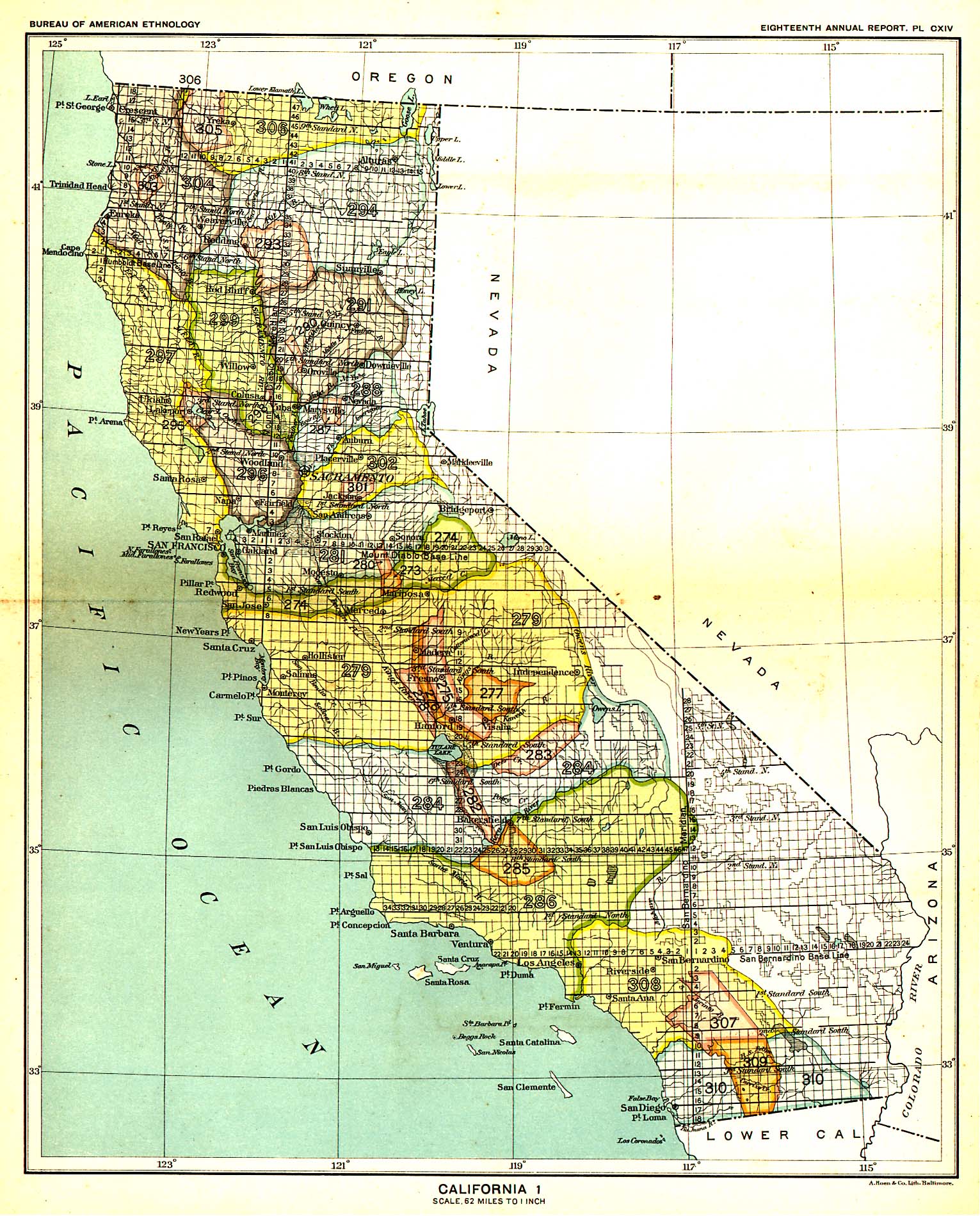 California 1,  Map 7