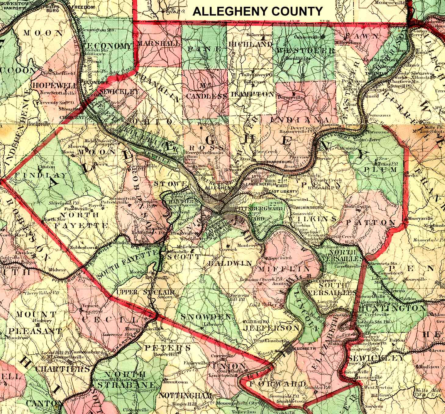 Pennsylvania County Usgs Maps